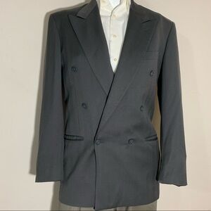 MANI by ARMANI Gray Wool Blazer